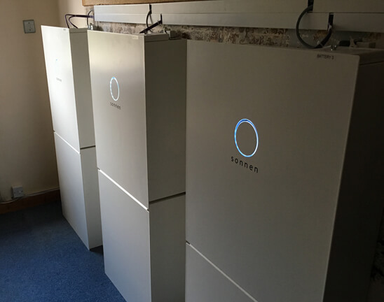 commercial battery storage, sonnen, repower balcombe, sussex, Eco8