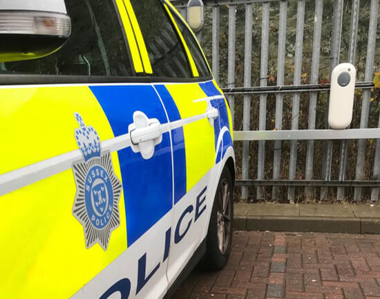 Electric police car, charging, chargepoint, New Motion, Central Southern REgional Framework