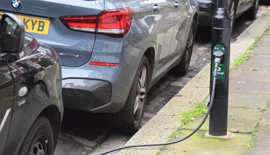 City EV, lamp post EV charger, SureCharge, car charging, Joju Charging