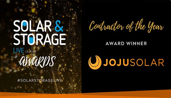 Solar And Storage LIVE, Contractor of the Year, 2020, Winner, Award