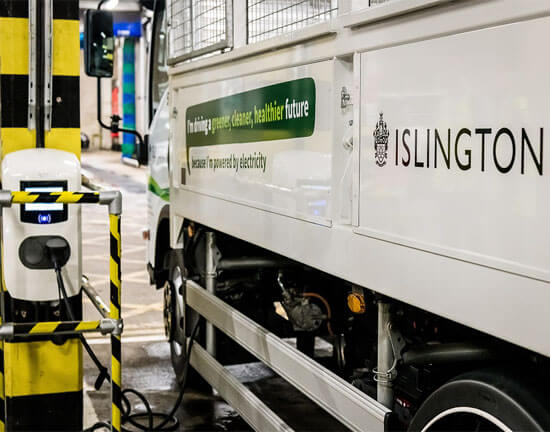 Dennis Eagle, LBI Tipper, electric, Islington