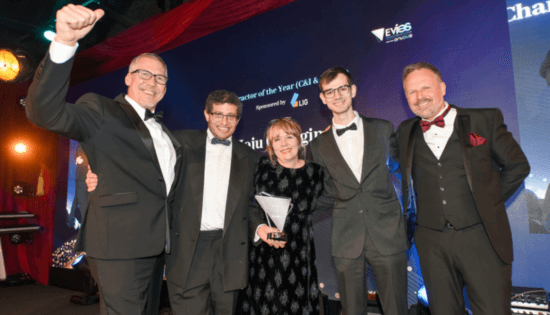 Contractor of the year Joju Charging EVIEs