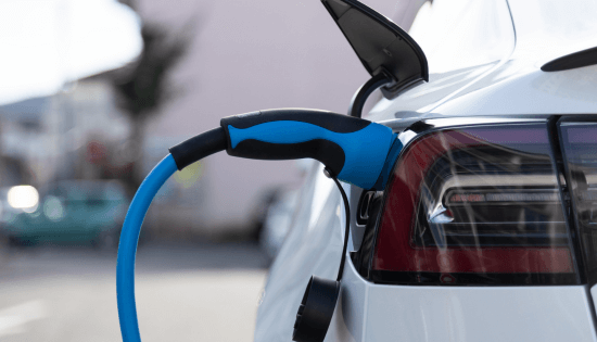 electric vehicle charging at a school