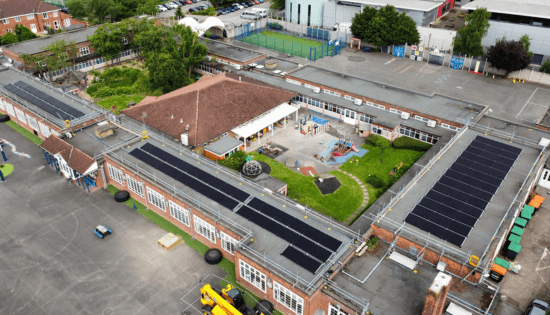 Brentside Primary Academy solar panels