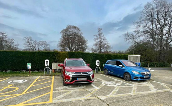 Bluebell Railway chargepoints